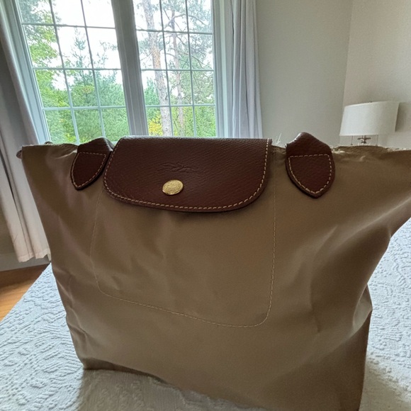 Longchamp Le Pliage Original Tote Medium (beige) [SOLD] - Picture 1 of 6